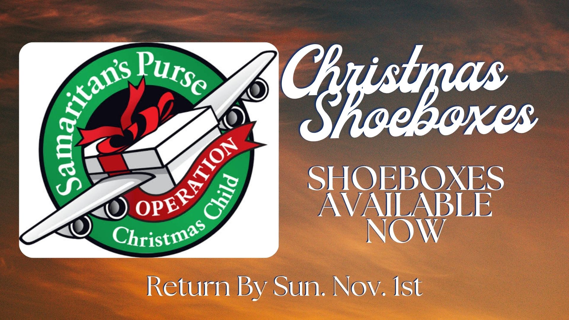 Christmas Shoeboxes